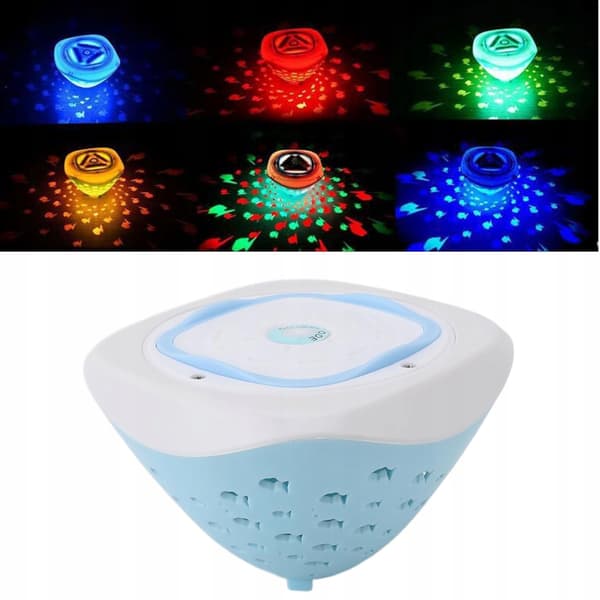 Flydende LED undervandsprojektorlampe til pool, spa, badekar SL-012