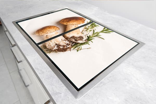 GLASTALLA OCH SKÄRBRÄDA 100x52 CHAMPINJONER