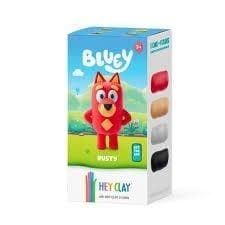 Hey Clay - Blårostig figur + tillbehör 5-pack