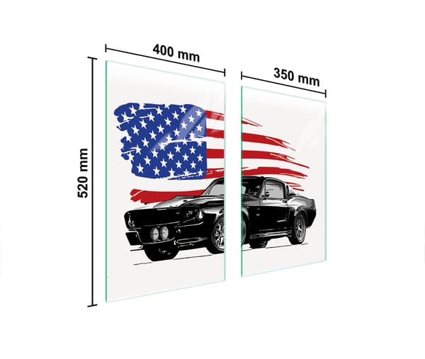 LASINEN SUOJALEVY LIEDELLE 75x52 AUTO