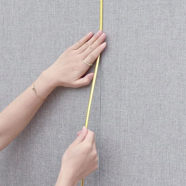 Dekorativ list guld elastisk 20/21 mm 2,1/2 cm x 5 meter