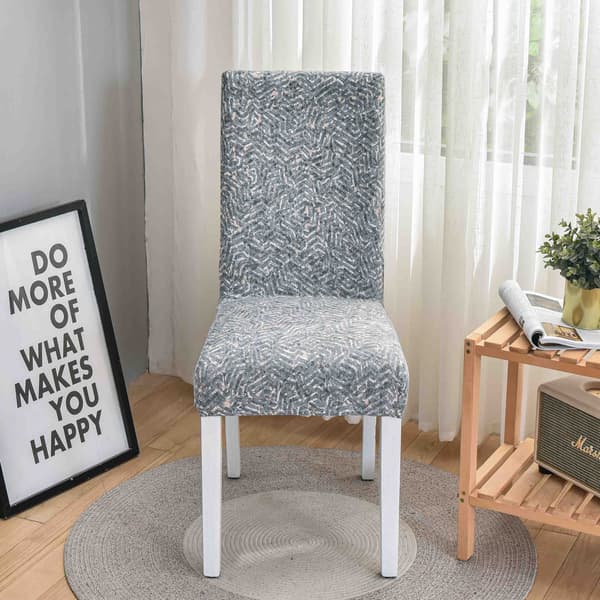 Tuolinpäällinen vaaleanharmaa kuvio