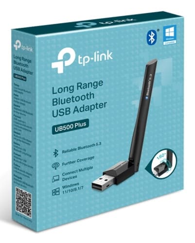 TP-Link UB500 PLUS Bluetooth USB-adapter med lang rækkevidde