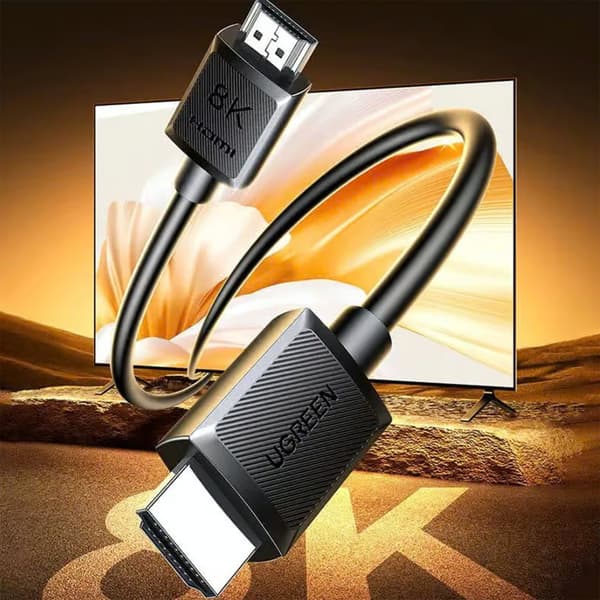 HDMI 8K Audio/Video Kaapeli 5m - Musta