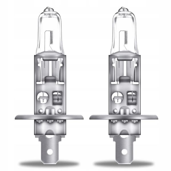 PÆRER H1 OSRAM NAT BRYDER SØLV PLUS 100% DUO BOKS