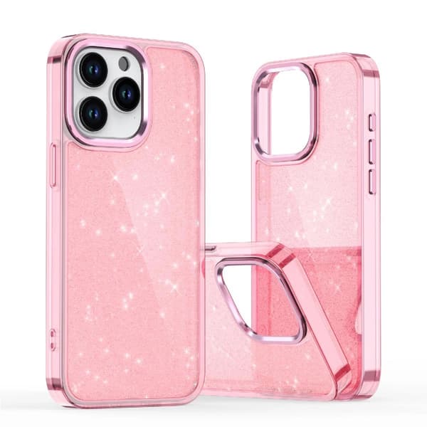Samsung Galaxy S25 Edge Glitterskal - Rosa