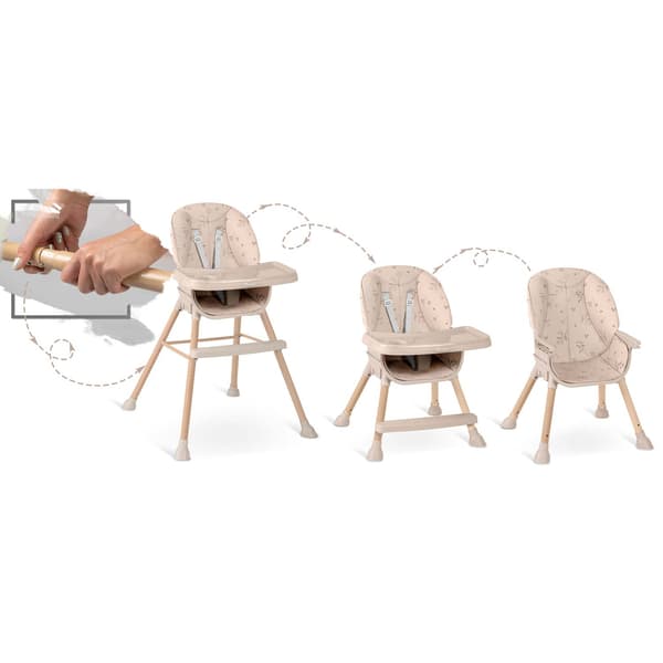 Nukido Tilo Beige Højstol