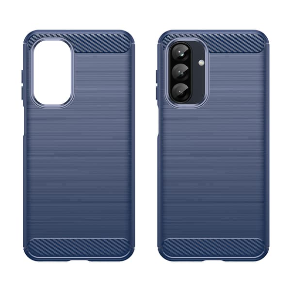 Silikone cover til Samsung Galaxy A26 Carbon - blå