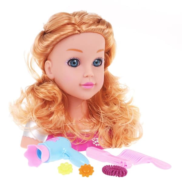 Blond stylingchef + accessoarer