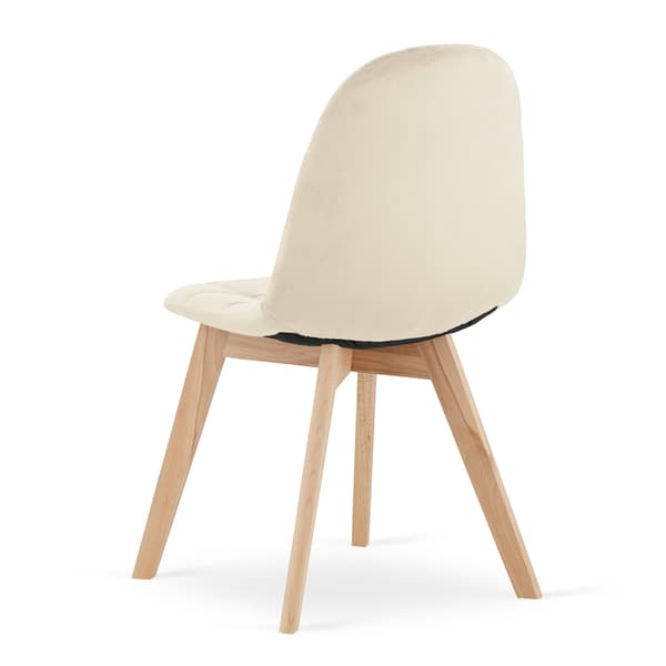 BORA-tuoli - beige sametti x 3