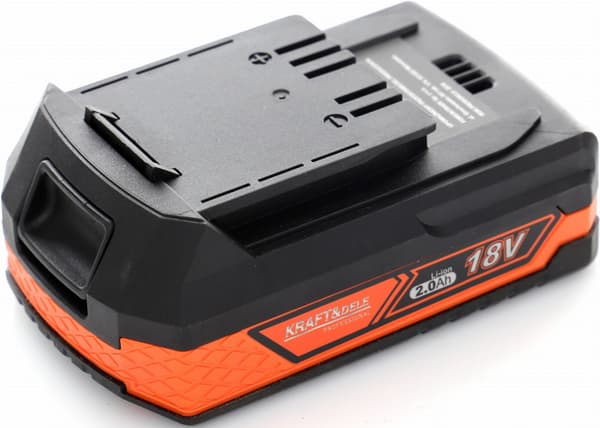 2Ah Li-Ion universalbatteri | Kraft&Dele