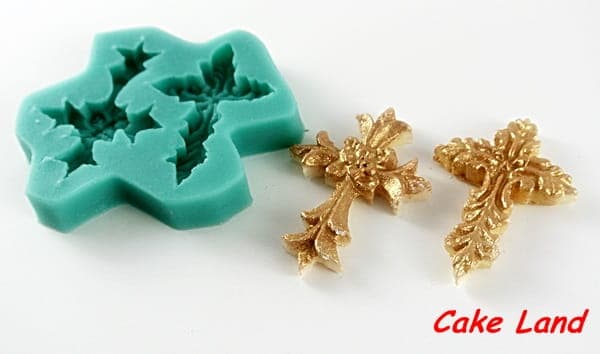 3D-silikonimuotti RISTIT kuvio 613