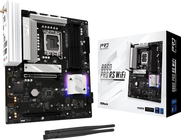 ASRock B860 Pro RS WiFi moderkort