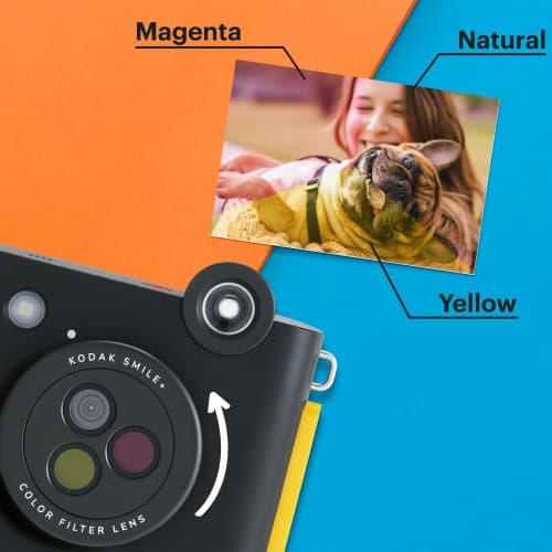 Kodak SMILE+ Instant Print-kamera, 2x3'', Sort