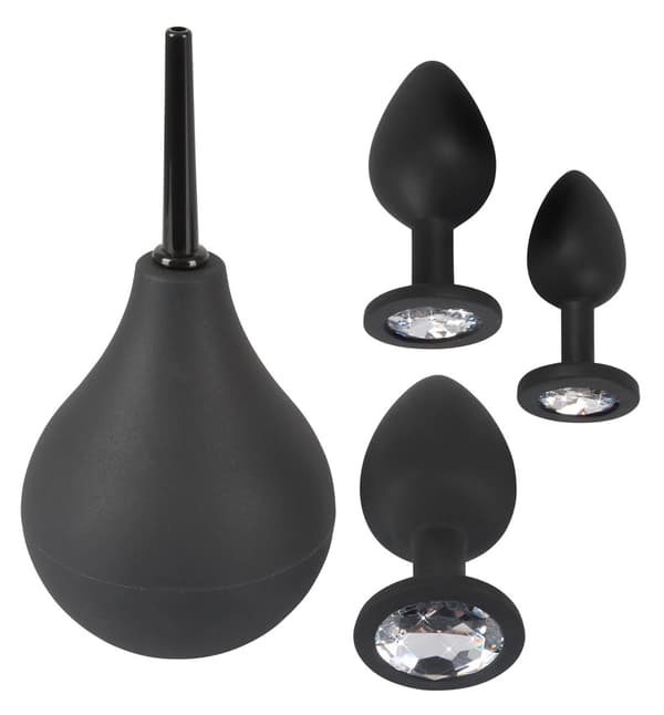 Black Velvets 4-delat analduschset