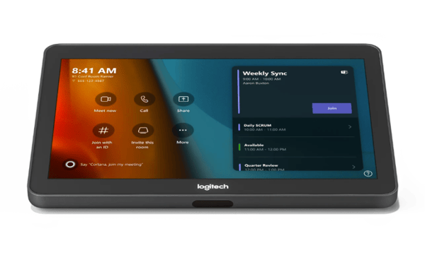 Logitech Tap 939-001950 Touch-controller til mødelokale, 10,1'' IPS 400 cd/m2, sort