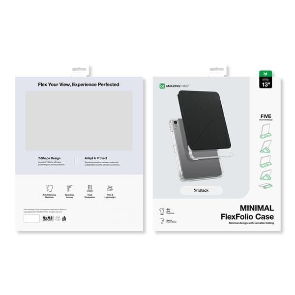 Beskyttende etui til iPad Air M3 13'' - sort