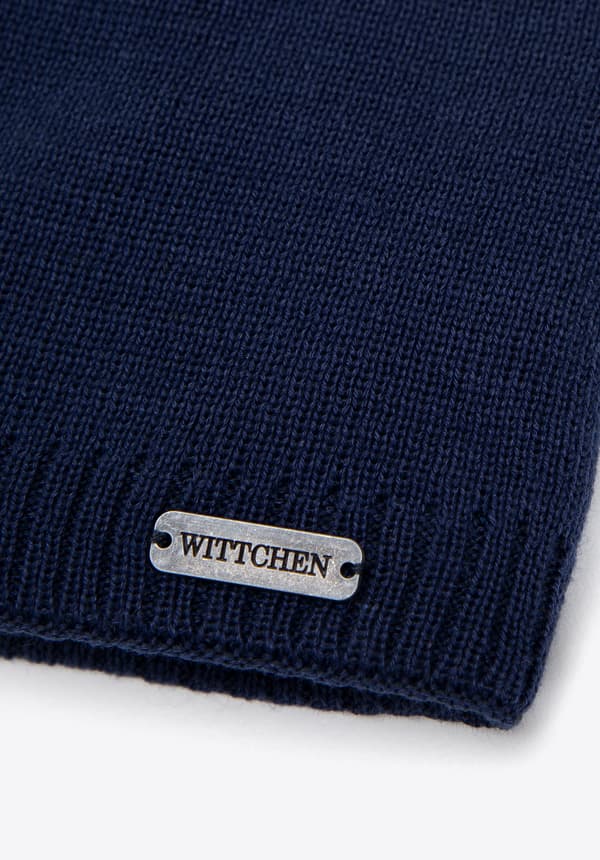 Wittchen herrmössa med extra värme, marinblå, marinblå polyester