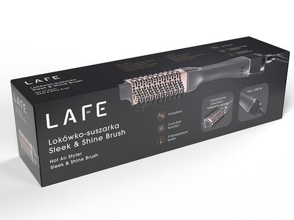 Lafe Sleek & Shine børste hårkrøller