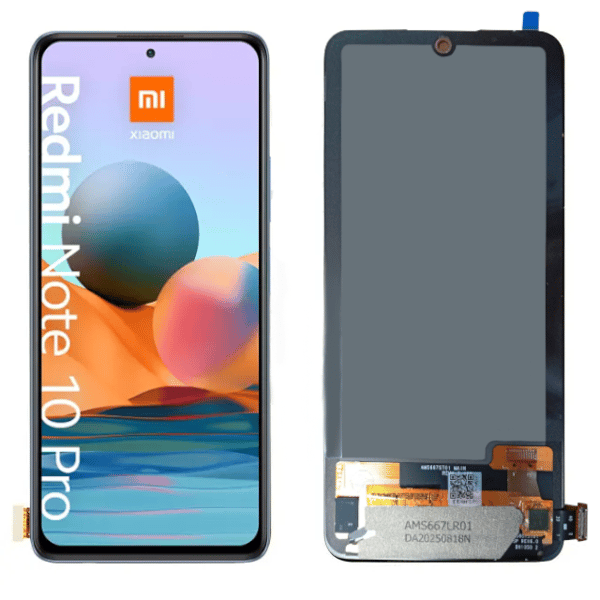 Original Xiaomi Redmi Note 10 Pro LCD-pekskärm (renoverad)