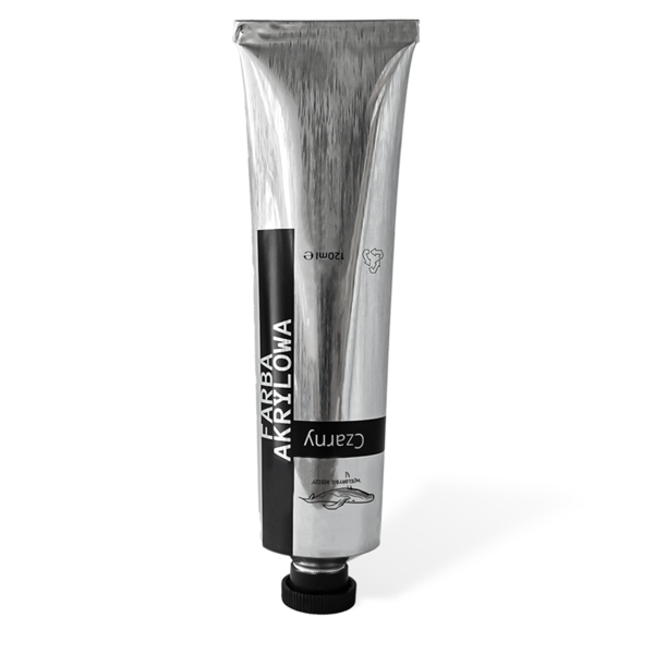 Artistic Professional svart akrylfärg 120 ml