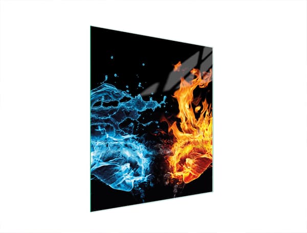 GLAS SKÄRBRÄDA 45x52 ELDHUS