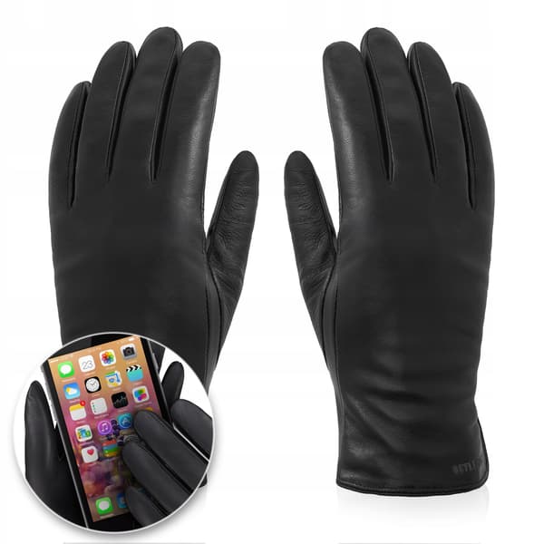 GLM-AG-1 L RICHARD iTOUCH herrhandskar + CERTIFIKAT