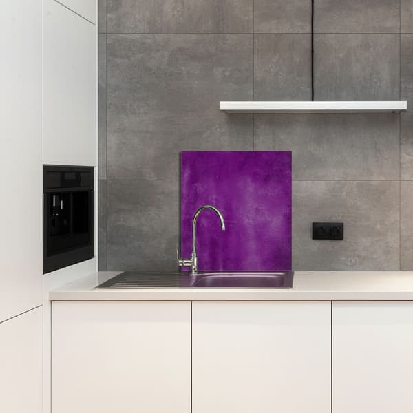 KEITTIÖN LASIPANEELI 60x65 Violetti