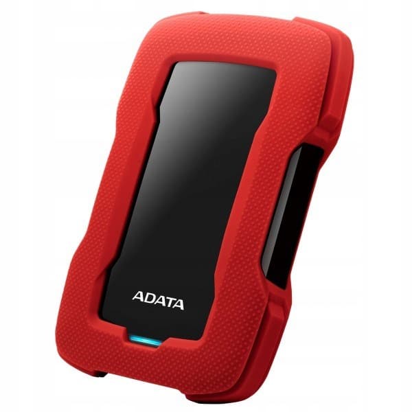 ADATA Durable Lite HD330 1TB 2.5'' USB3.1 punainen