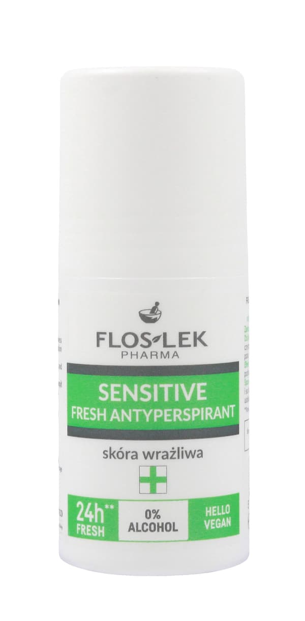 FLOSLEK SENSITIVE Deo roll-on frisk