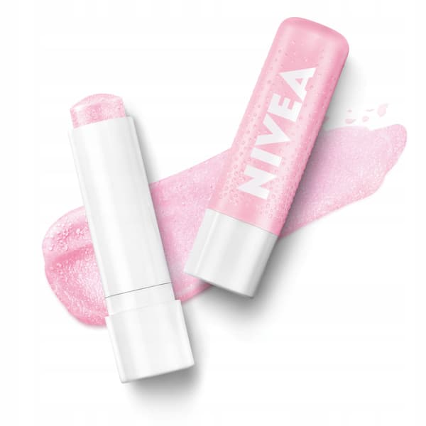 NIVEA Caring Scrub Soft Lips Nærende læbescrub med vildrose 4,8 g