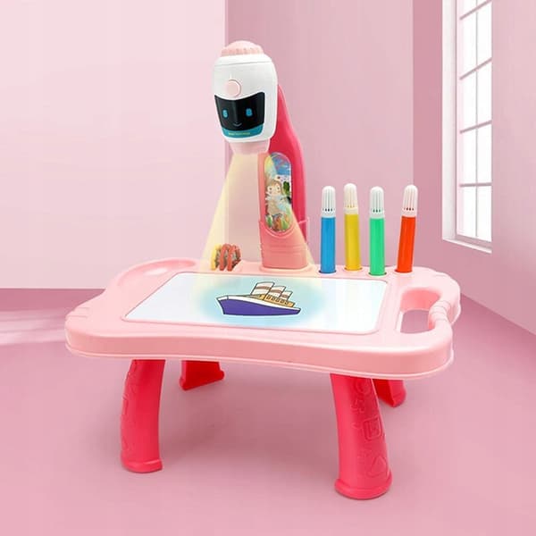 Projektor til tegning, bord, tuscher, robot 12MR