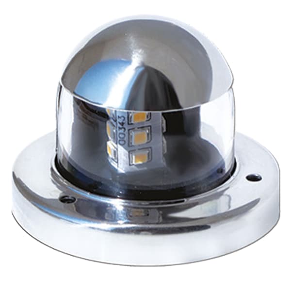 LED-navigationslamper i rustfrit stål, grønt lys 112,5° LED (styrbord)