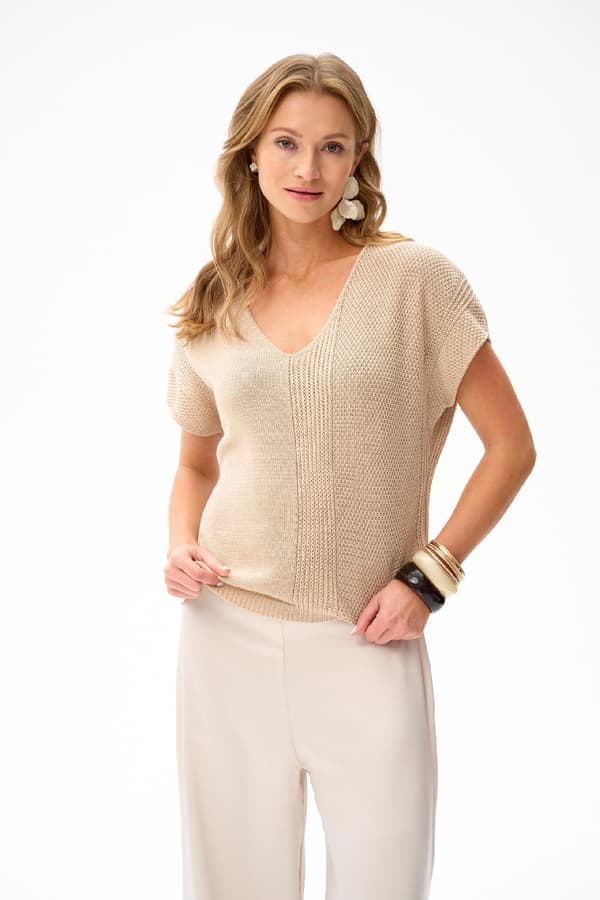 Niga Damebluse Lys Beige 36/38