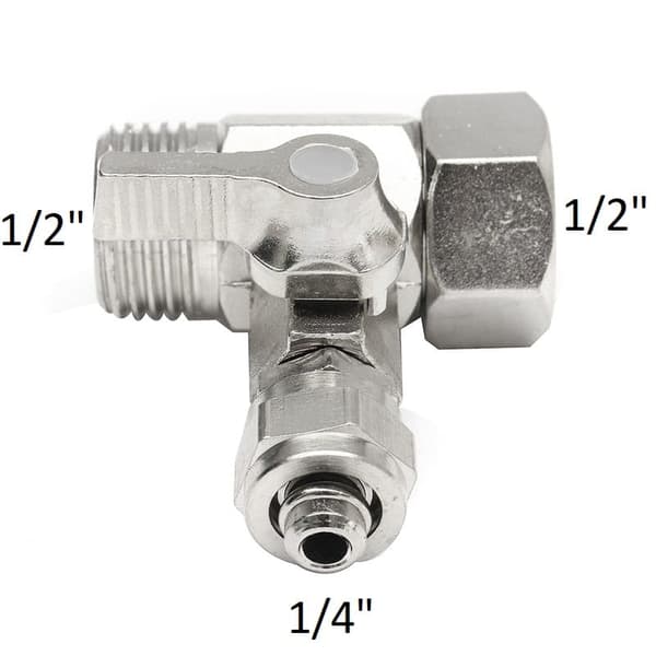 Aqualogis T-ventil 1/2 x 1/4