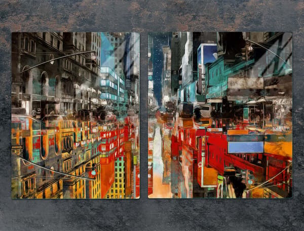 GLASSKYDDSPLÅT FÖR SPIS 85x52 CITY