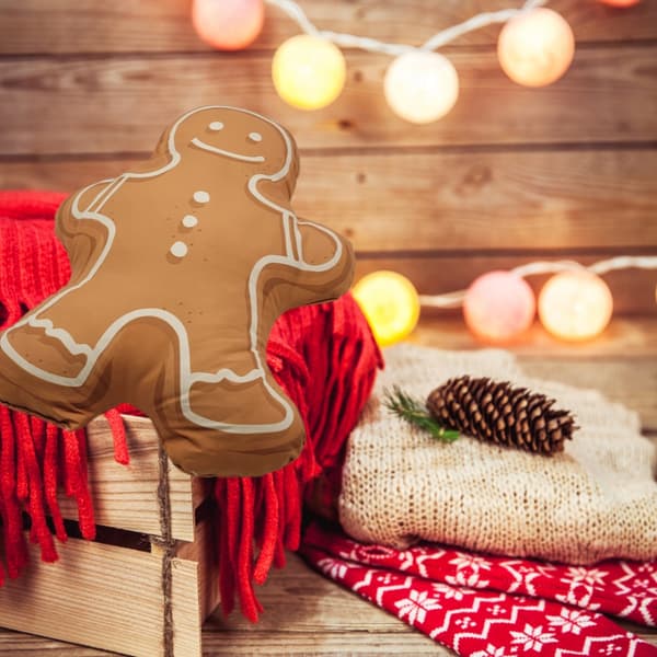 MR. COOKIE julkudde PEPPARKAKA Pepparkakakudde