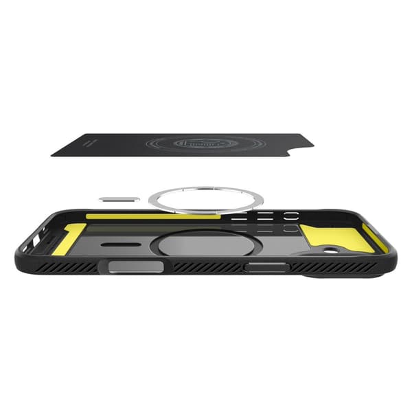iPhone 16 Rugged Armor MagSafe-bakskal – svart