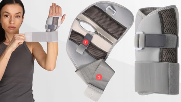 HANDLEDSSTABILISATOR HANDSTÖD STÄVER VÄNSTER HÖGTAL VÄL