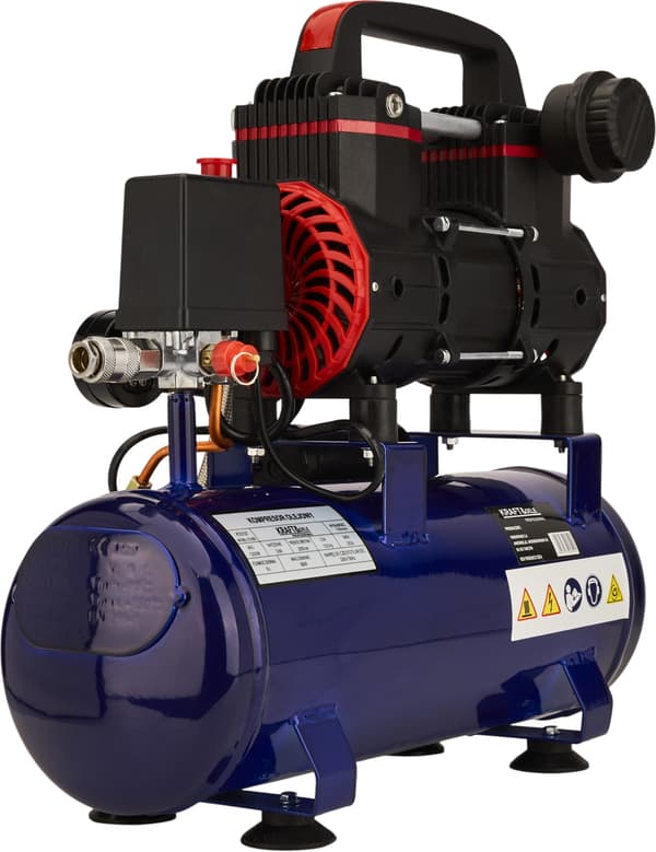 Oliefri kompressor 9L 1200W | Kraft&Dele