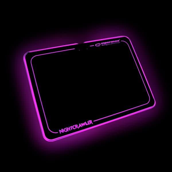 EGP104 GAMING MUSEMÅTTE MED OPLYST NIGHTCRAWLER