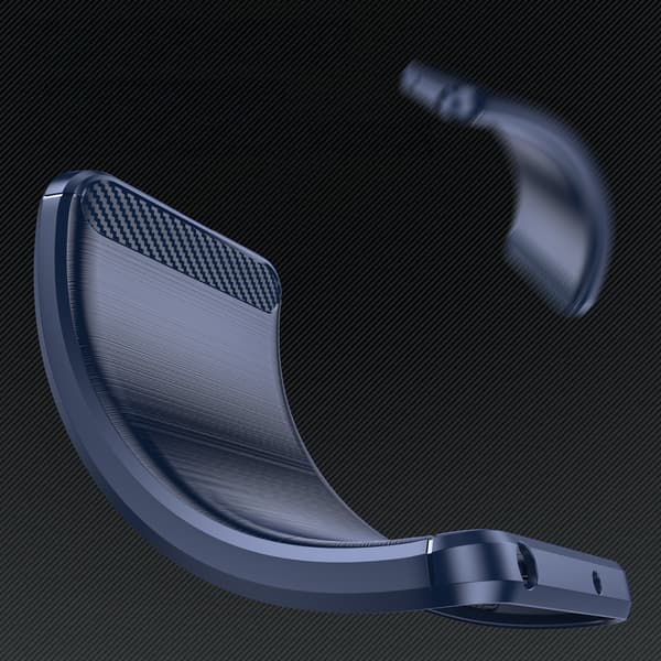 Silikone cover til Samsung Galaxy A26 Carbon - blå