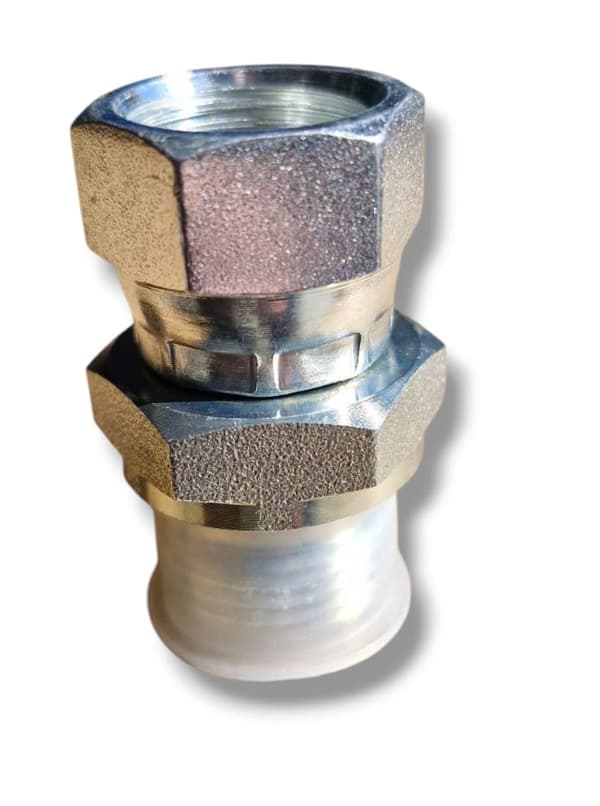 BA ED 3/8" BSP/1/2 UNF" (BSP/JIC)-koppling