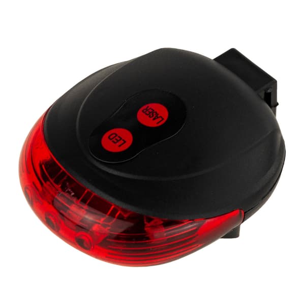 HH74 LASER-PYÖRÄVALAISIN 5 LED LASERILLA