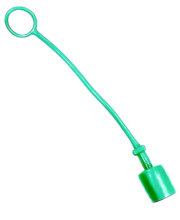 Metrisk hurtigkoblingsstik, grøn