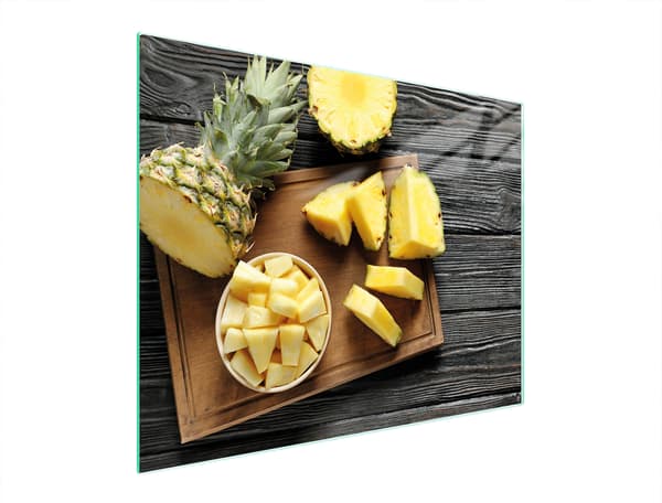 SKÄRBRÄDA I GLAS 52x40 ANANAS