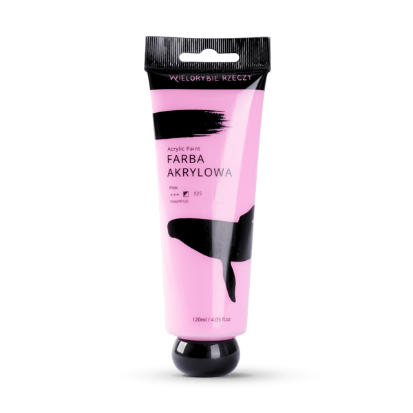 Valsaker kunstnerakrylmaling rosa 120 ml