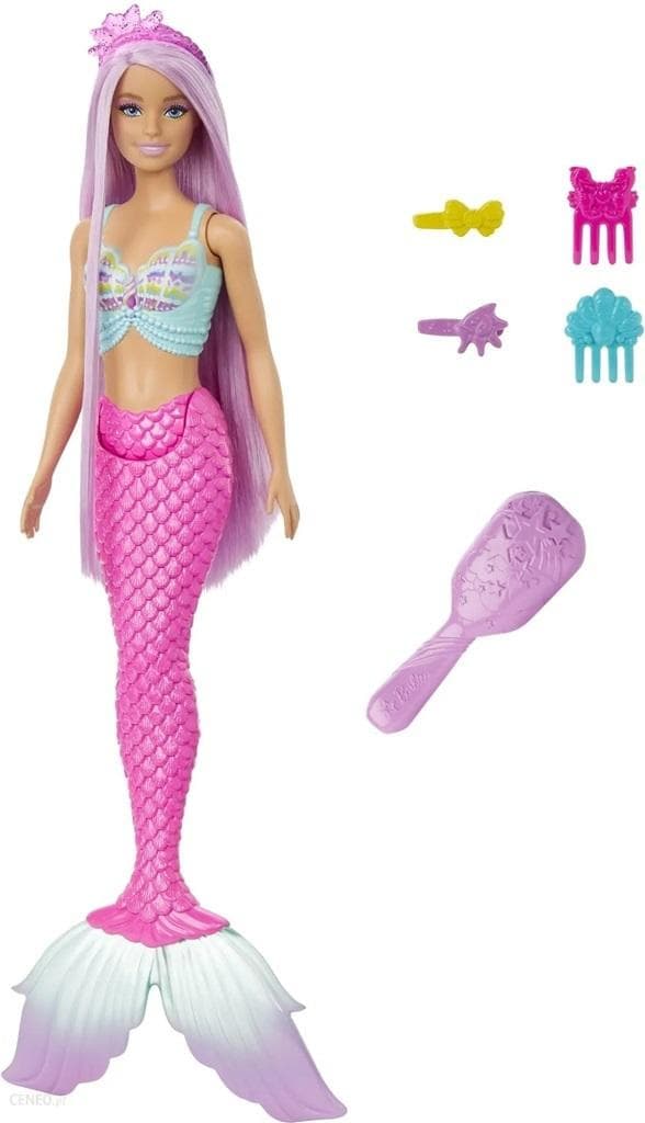 Barbie Havfrue Dukke Langt Hår HRR00
