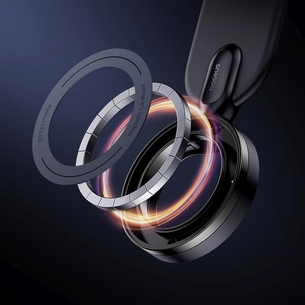 MagSafe Magnetisk Bilholder til Smartphone til Dashboard - Sort