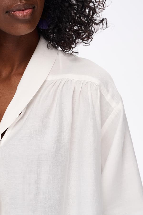 Damebluse Lea Ecru Damebluse Lea Ecru 40/42
